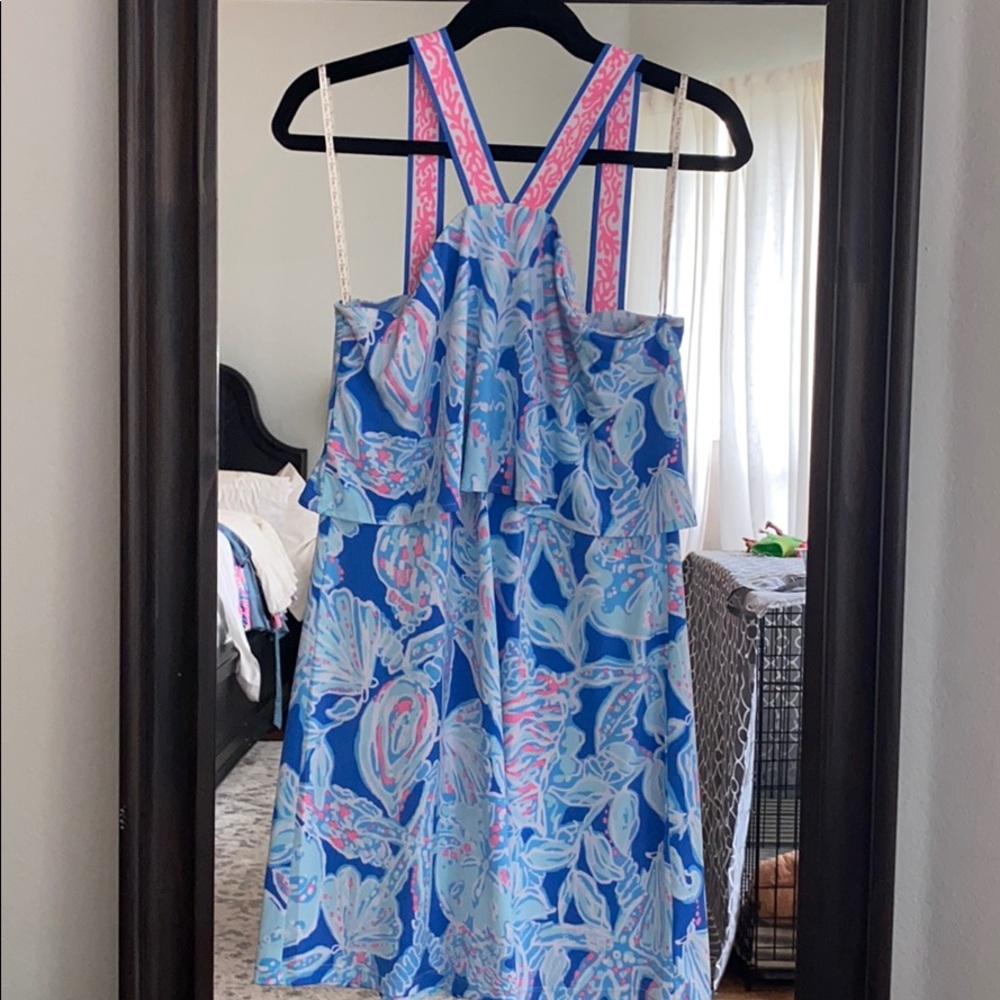 Lilly Pulitzer Shay blue mini dress